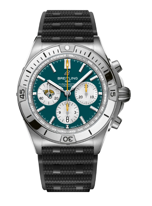 Breitling CHRONOMAT B01 42 NFL JACKSONVILLE JAGUARS EDITION Replica Watch AB01342B1L3S1